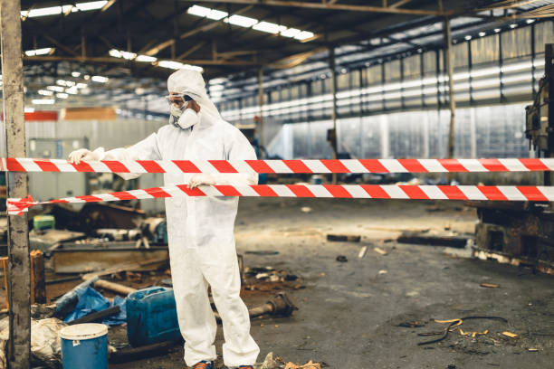 Professional Unattended Death Cleanup technician working in Salem, NJ